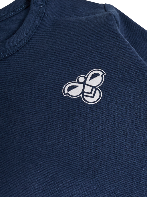 hmlMINI SOLID BODY L/S BEE, DRESS BLUES hmlMINI SOLID BODY L/S BEE, DRESS BLUES, packshot