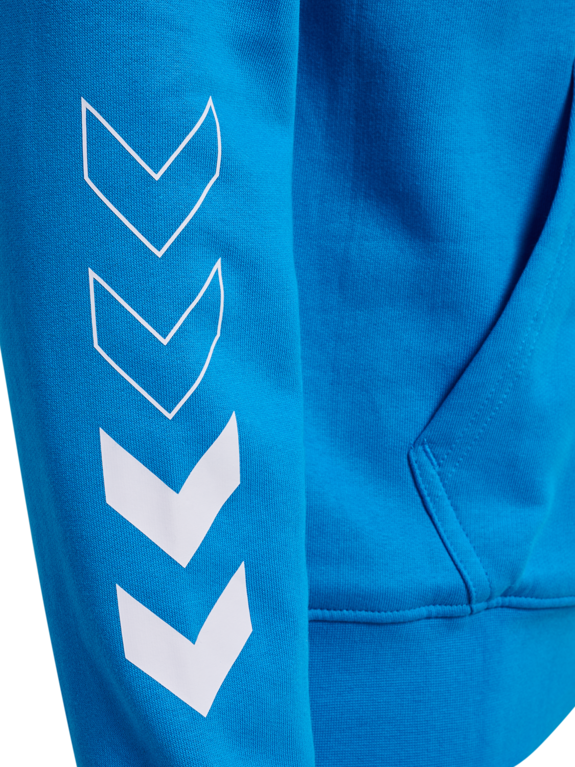 hmlELEMENTAL HOODIE, INDIGO BUNTING, packshot