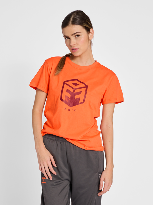 hmlOFFGRID COTTON JERSEY S/S WO, 4125, model