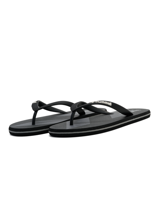 CHEVRON FLIP FLOP, BLACK, packshot