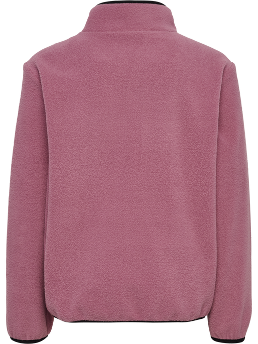 hmlJR FLEECE ZIP JACKET, DUSKY ORCHID hmlJR FLEECE ZIP JACKET, DUSKY ORCHID, packshot