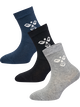 BLACK/GREY MELANGE/BLUE NIGHTS