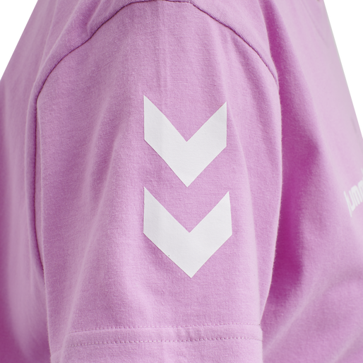 HMLGO COTTON T-SHIRT WOMAN S/S, ORCHID, packshot