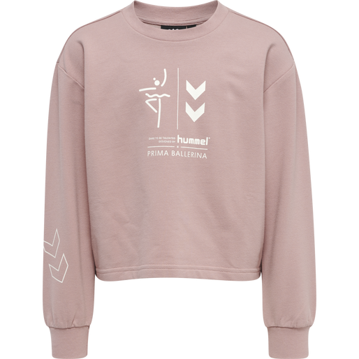 hmlPRIMA BEE SWEATSHIRT, WOODROSE, packshot