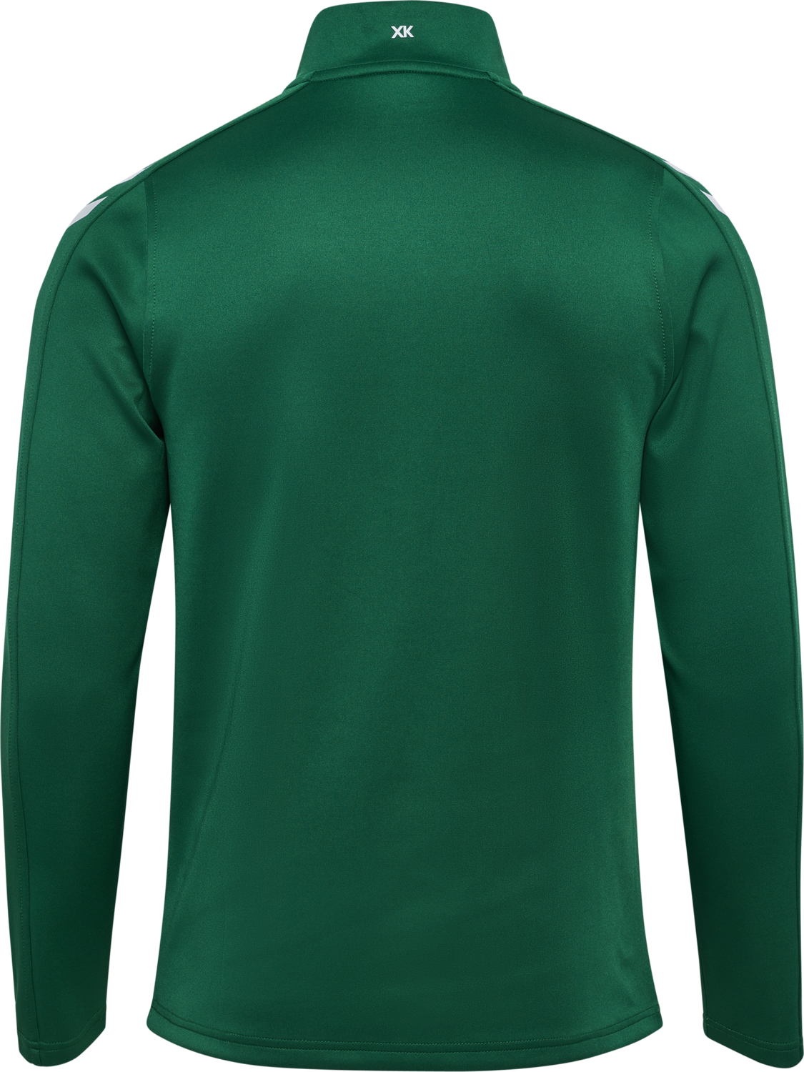 hmlCORE XK HALF ZIP POLY SWEAT, EVERGREEN, packshot