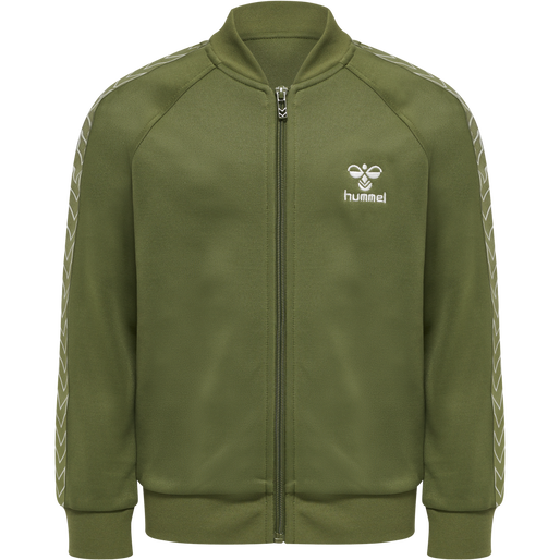 hmlTRICK ZIP JACKET, CAPULET OLIVE, packshot