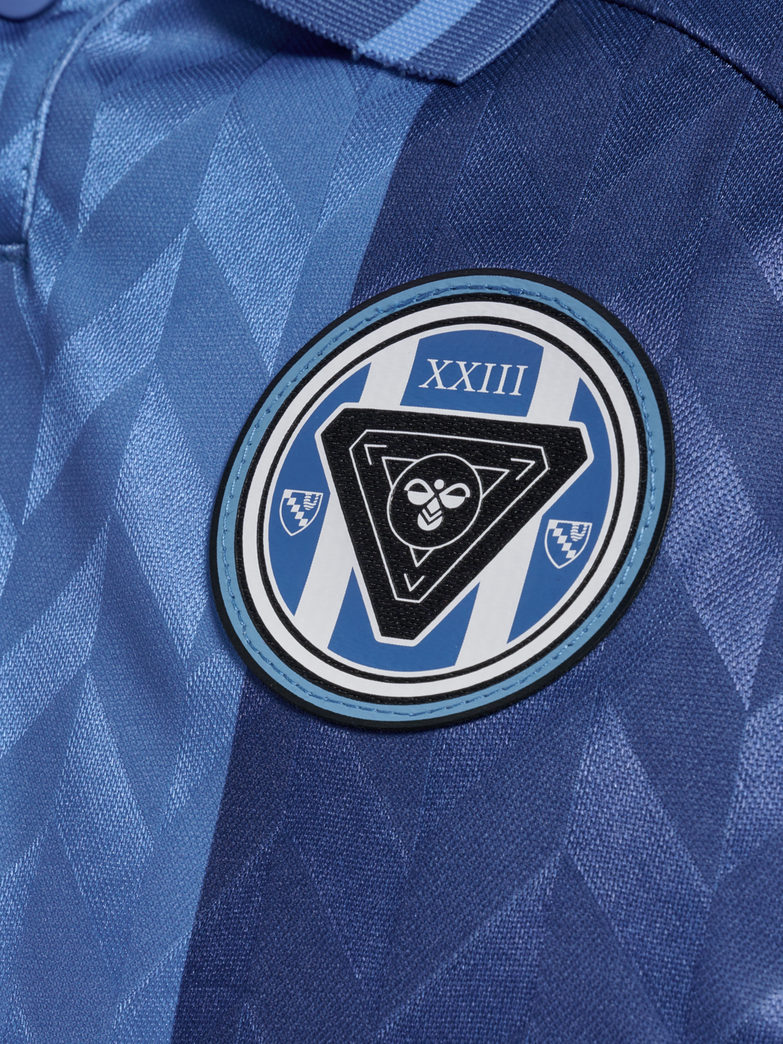 hmlLOOSE SOCCER JERSEY S/S, ESTATE BLUE, packshot