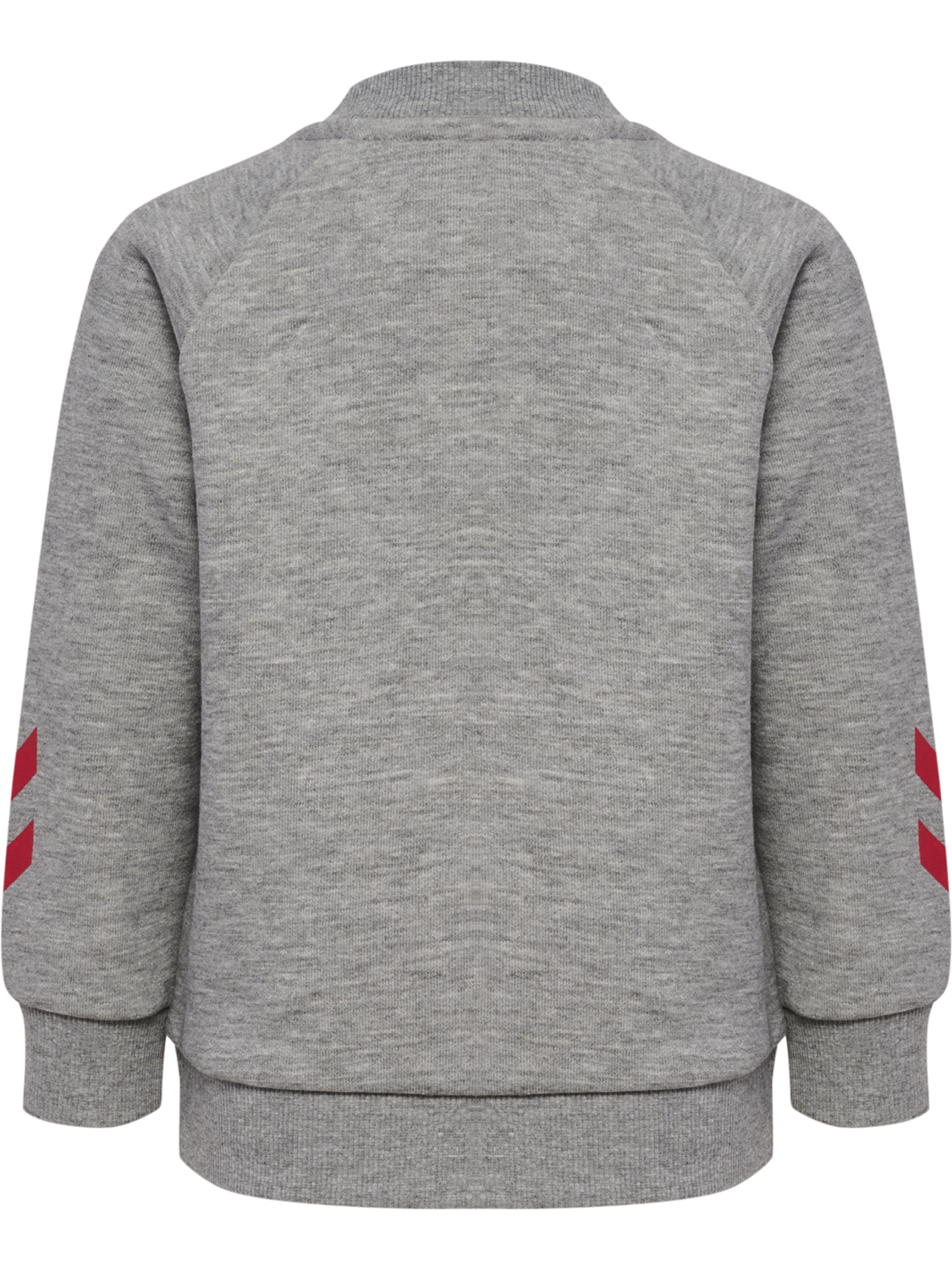 hmlMINI REG DBU CREWNECK, GREY MELANGE, packshot