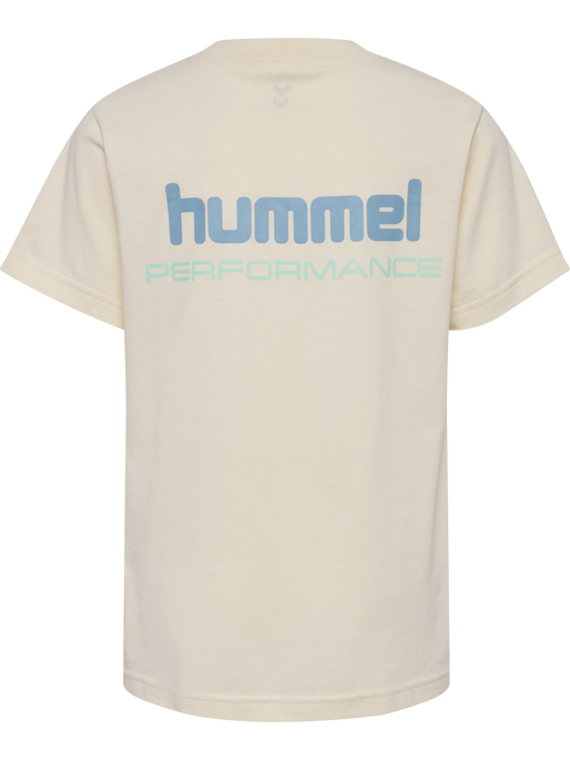 hmlJR PULSE T-SHIRT S/S, TOFU hmlJR PULSE T-SHIRT S/S, TOFU, packshot