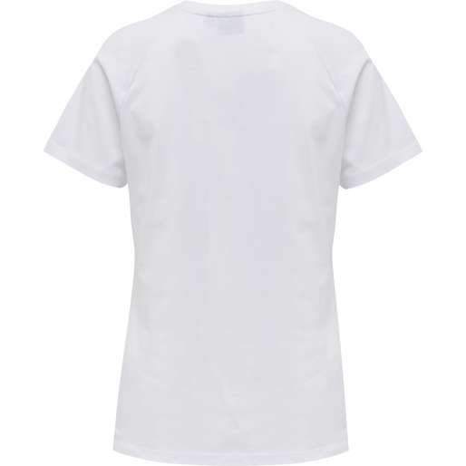 hmlNONI 2.0 T-SHIRT, WHITE, packshot