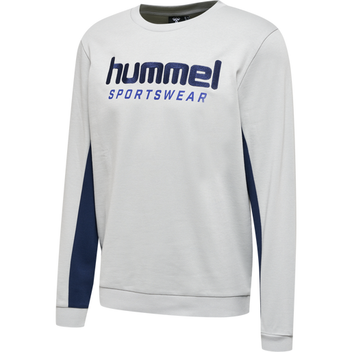 hmlLGC WESLEY SWEATSHIRT, HARBOR MIST, packshot