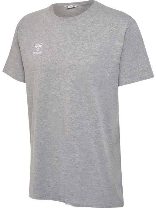 hmlGO 2.0 T-SHIRT S/S, GREY MELANGE hmlGO 2.0 T-SHIRT S/S, GREY MELANGE, packshot