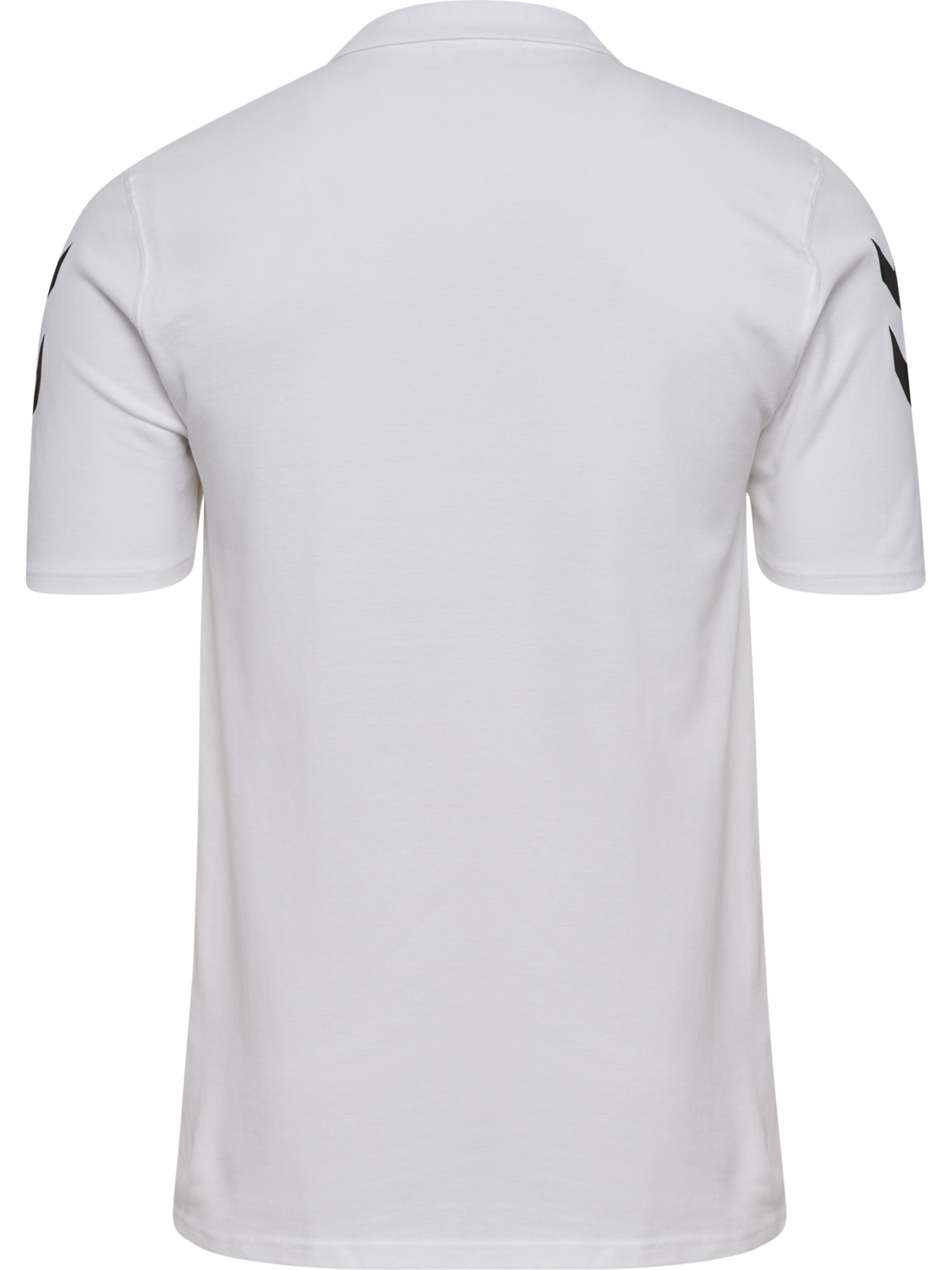 hmlGO 2.0 CHEVRON  POLO, WHITE, packshot