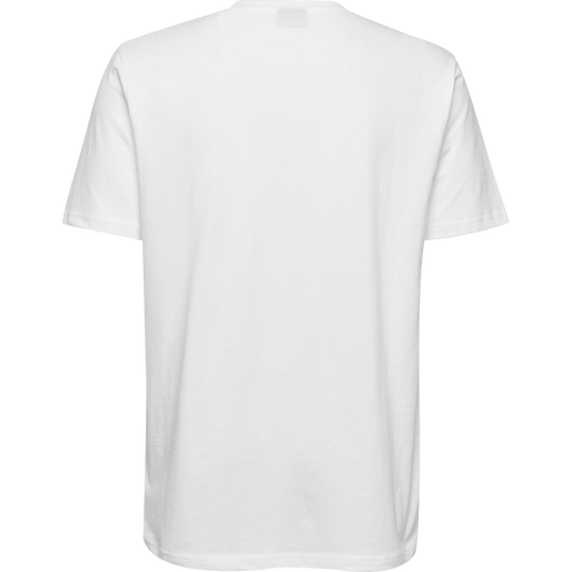 HMLGO COTTON LOGO T-SHIRT S/S, WHITE, packshot