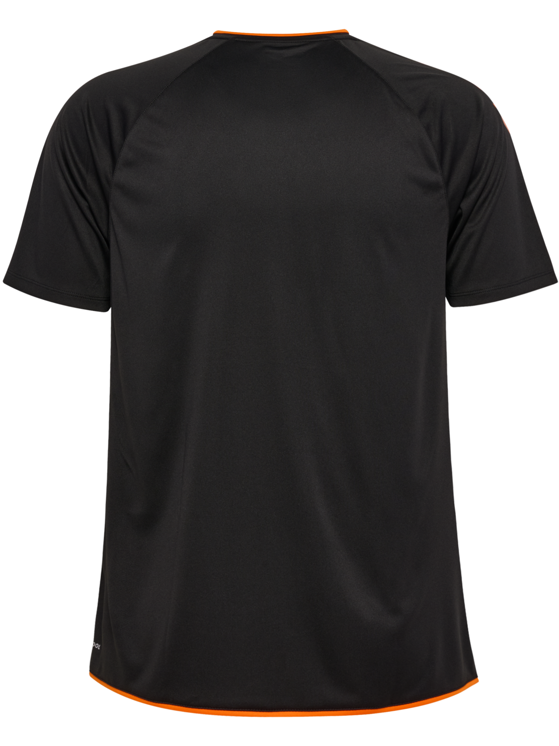 hmlCORE 2.0 JERSEY S/S, BLACK/ORANGE TIGER, packshot