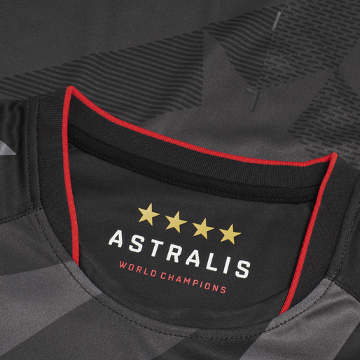 ASTRALIS 20/21 GAME JERSEY S/S_KIDS, BLACK W/LOGO ASTRALIS 20/21 GAME JERSEY S/S_KIDS, BLACK W/LOGO, packshot