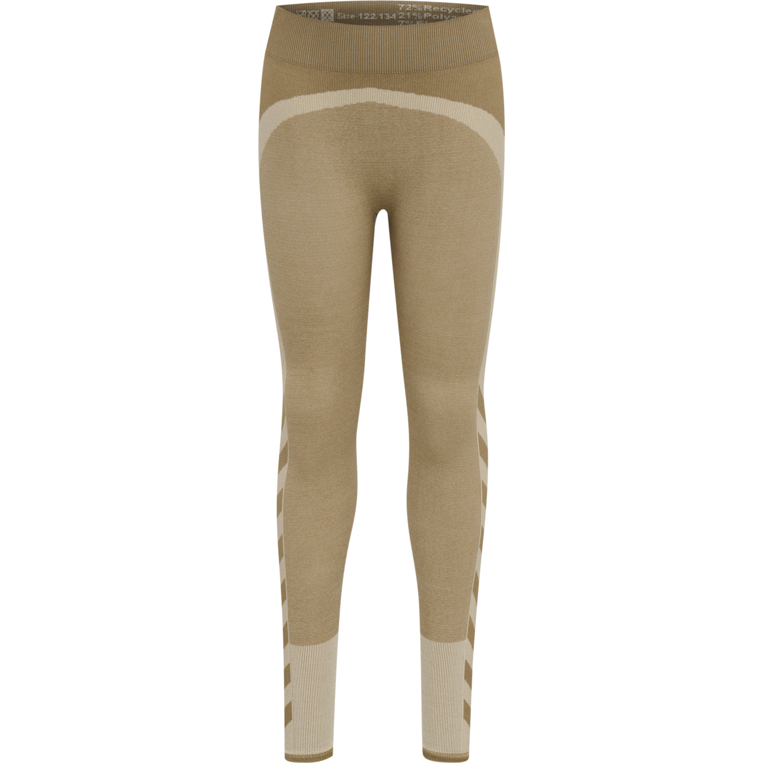 hmlSPIN SEAMLESS TIGHTS, SIMPLY TAUPE, packshot