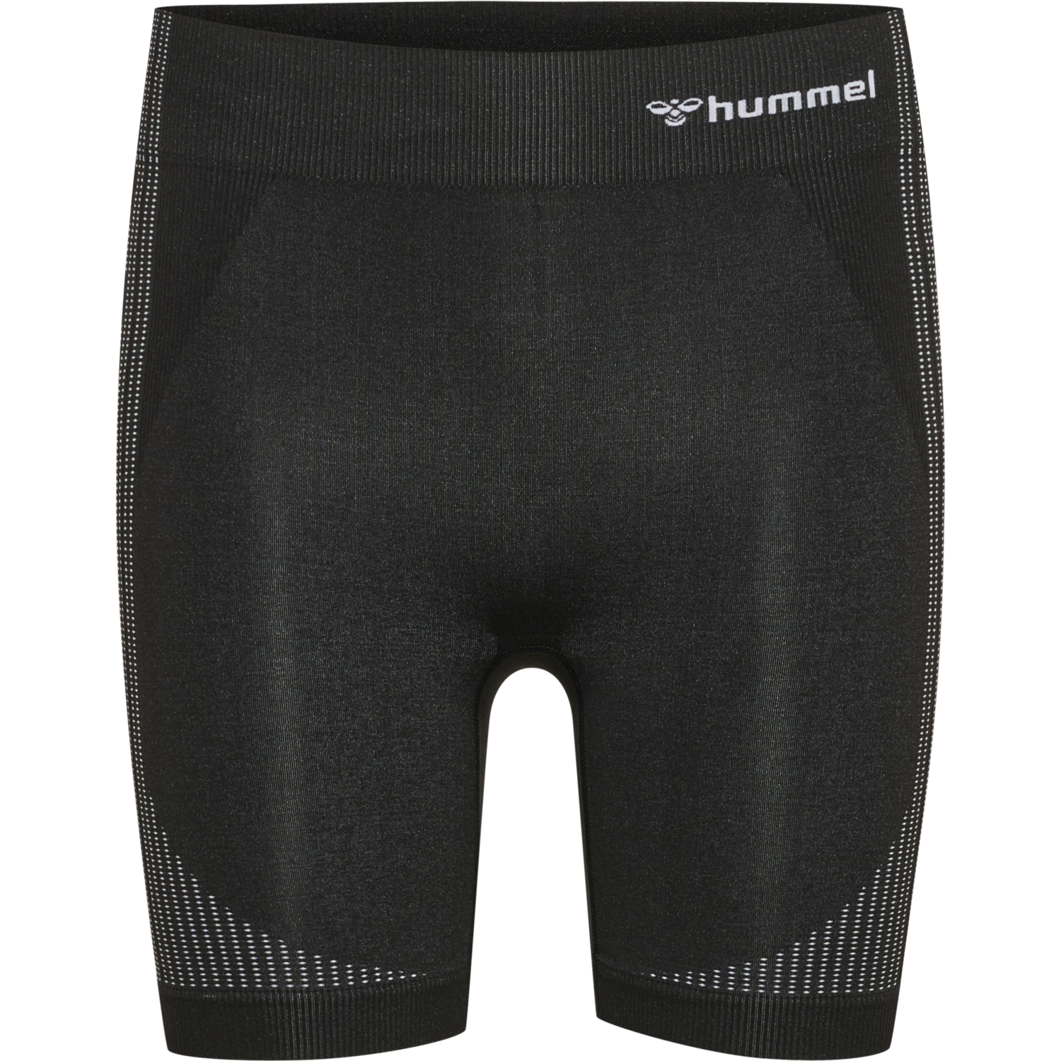 hmlMT SHAPING SEAMLESS MW SHORTS, BLACK, packshot