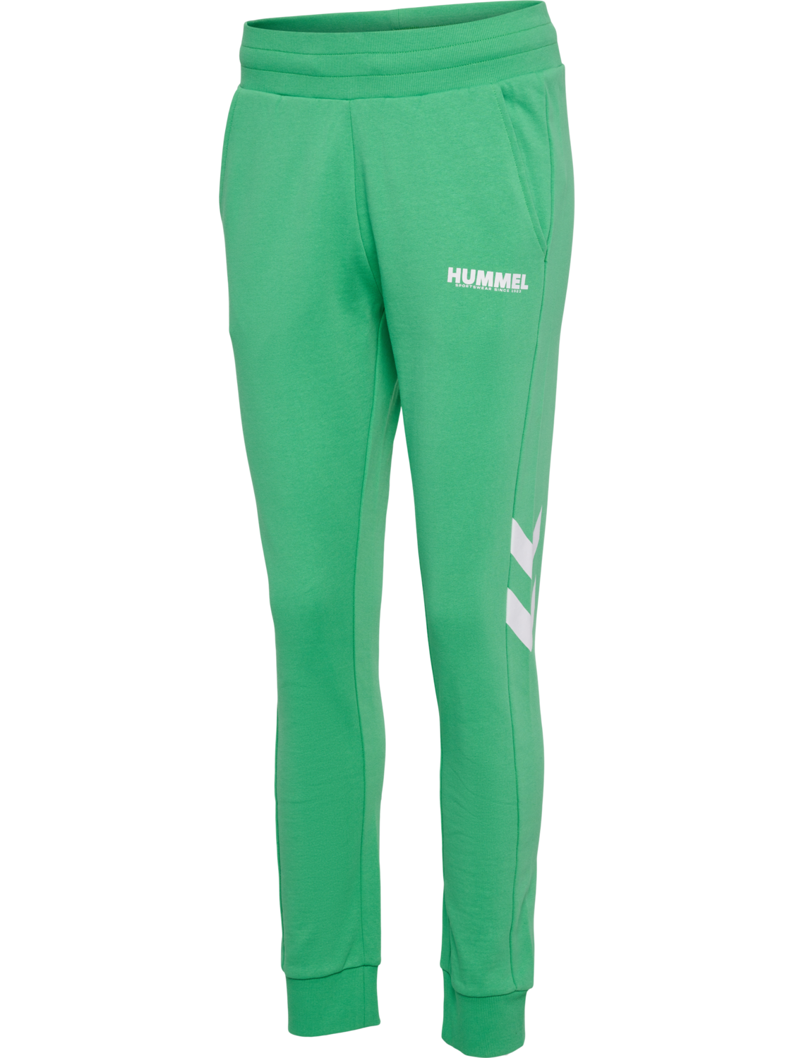 hmlLEGACY WOMAN TAPERED PANTS, GREEN SPRUCE, packshot