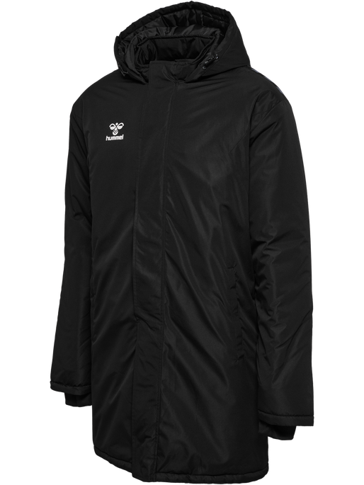 hmlAUTHENTIC BENCH JACKET, BLACK, packshot