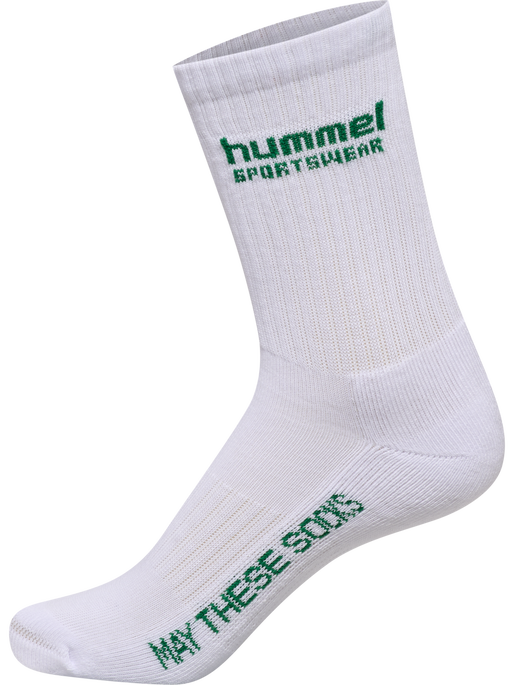 hml3-PACK SOCKS SPORTSWEAR, SKYDIVER/EDEN/WHITE hml3-PACK SOCKS SPORTSWEAR, SKYDIVER/EDEN/WHITE, packshot