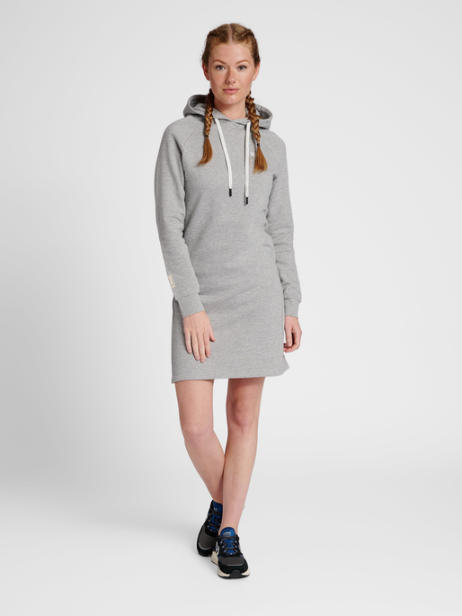 GG12 SWEAT DRESS WOMAN - GREY MELANGE |