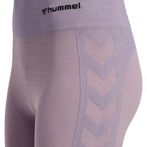 hmlCLEA SEAMLESS MID WAIST TIGHTS, NIRVANA MELANGE, packshot