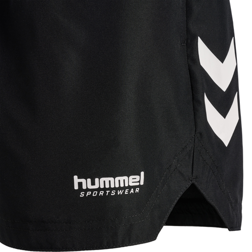 hmlNED SWIM SHORTS, BLACK, packshot