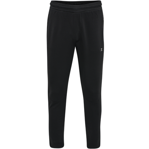hmlTROPPER TAPERED PANTS, BLACK hmlTROPPER TAPERED PANTS, BLACK, packshot