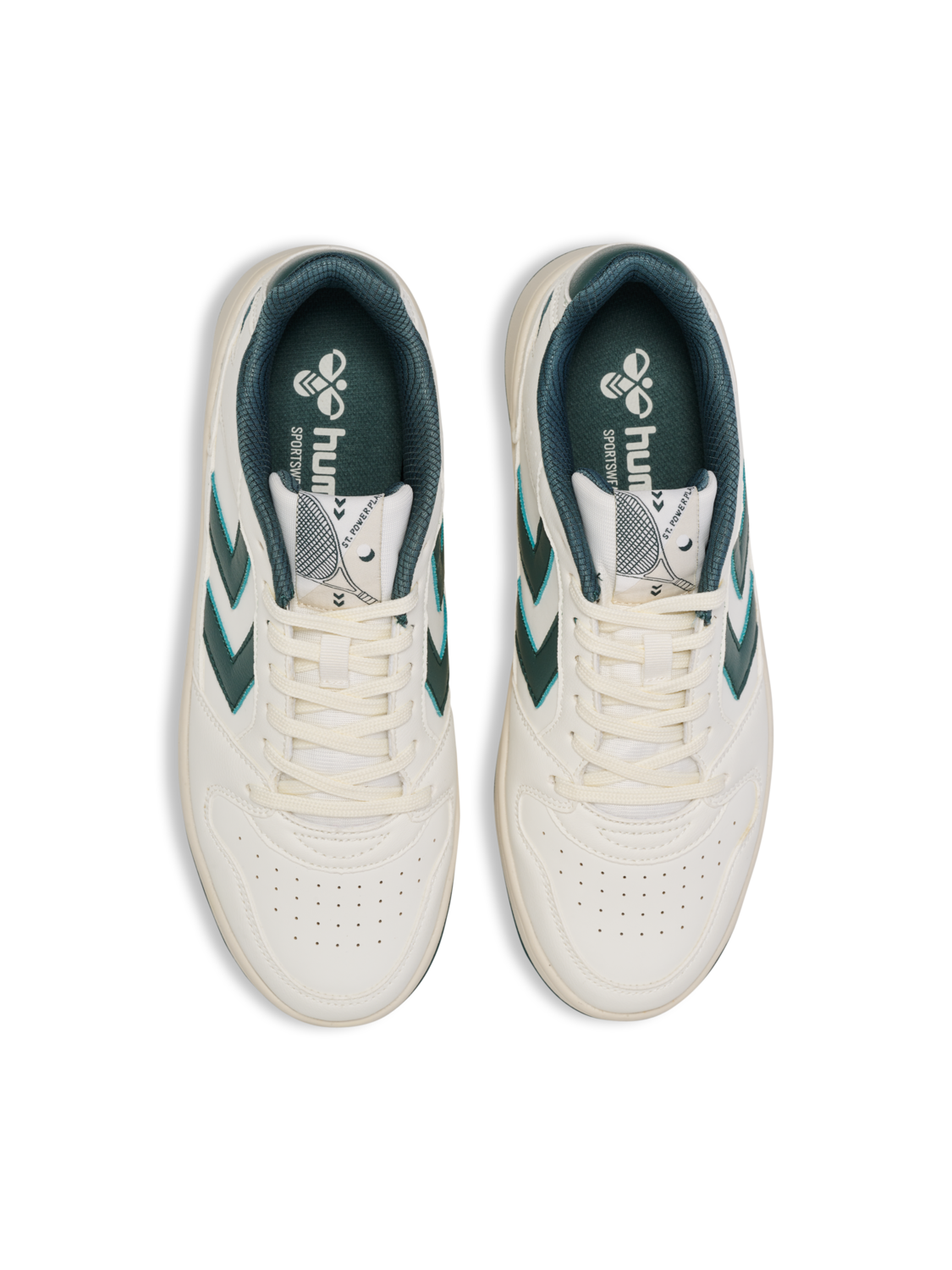 ST. POWER PLAY RT, WHITE/GREEN, packshot