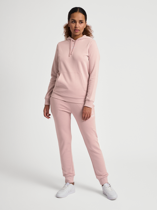 hummel OLIVIA REGULAR PANTS - CHALK PINK