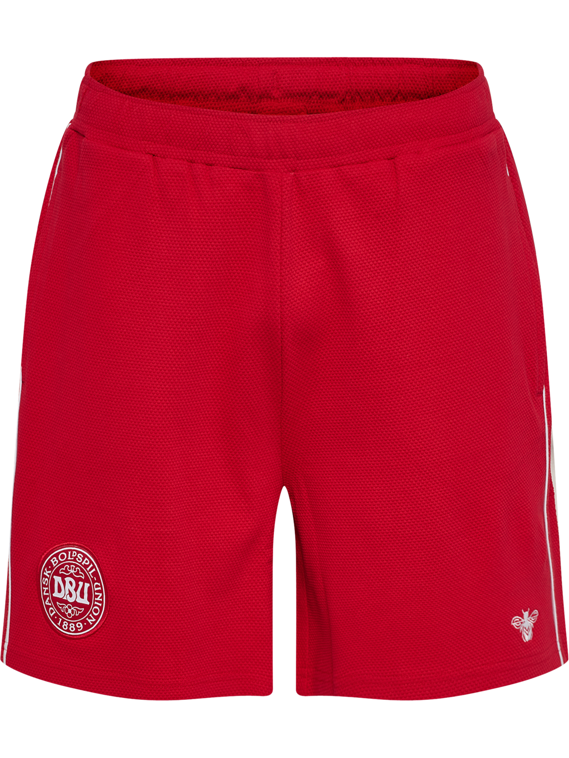DBU 26 FAN KNITTED SHORTS, TANGO RED, packshot