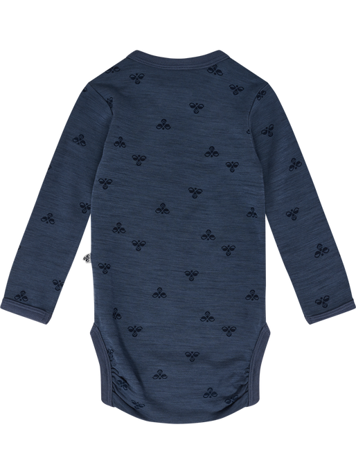 hmlMINI WOOL BODY L/S, VINTAGE INDIGO hmlMINI WOOL BODY L/S, VINTAGE INDIGO, packshot