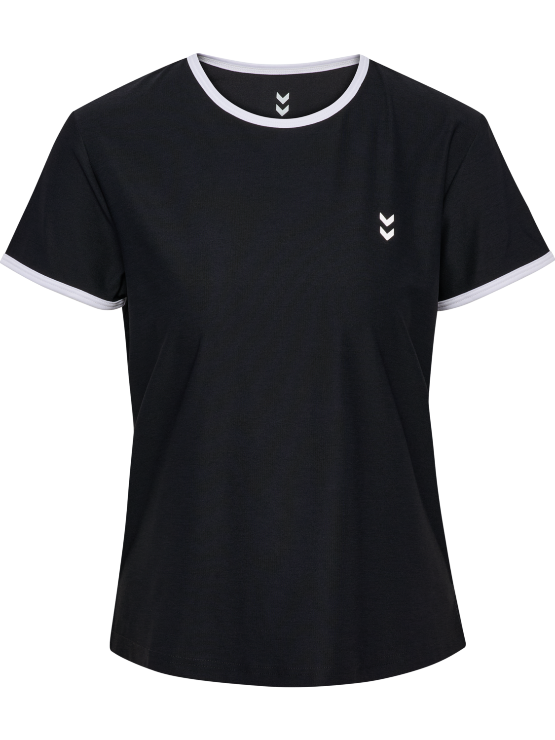 hmlPULSE CIMA T-SHIRT S/S, BLACK, packshot