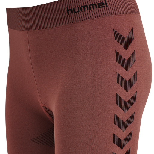 HUMMEL FIRST SEAMLESS TR SHT TIGH W, MARSALA, packshot