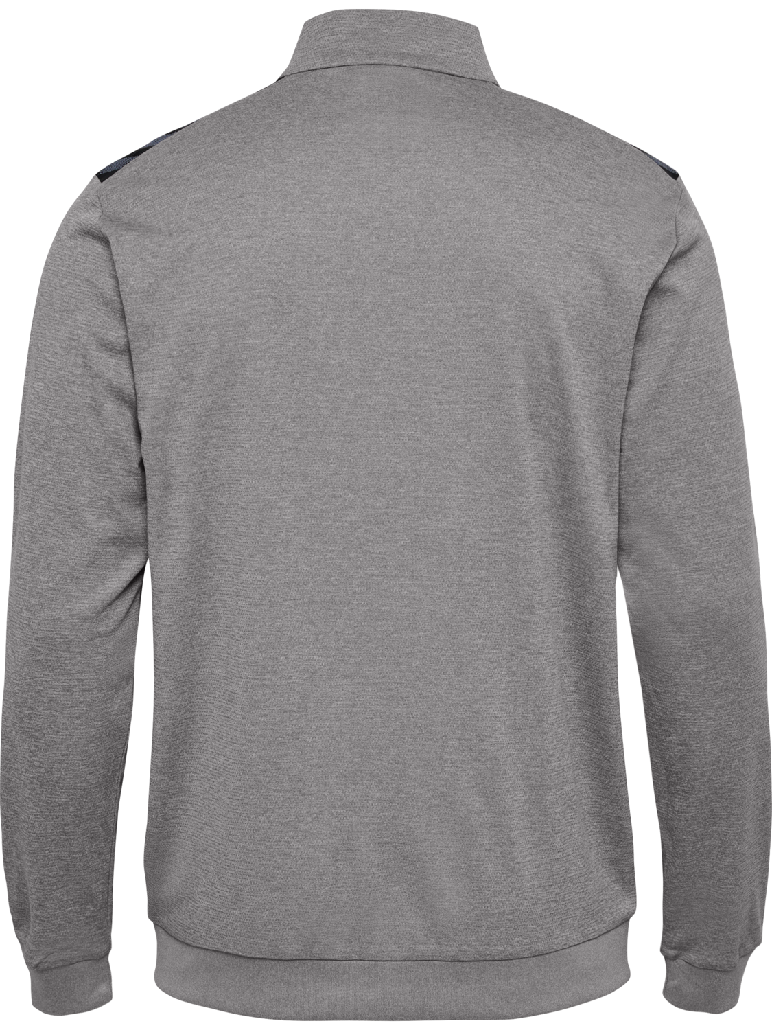 hmlAUTHENTIC PL ZIP JACKET, GREY MELANGE, packshot