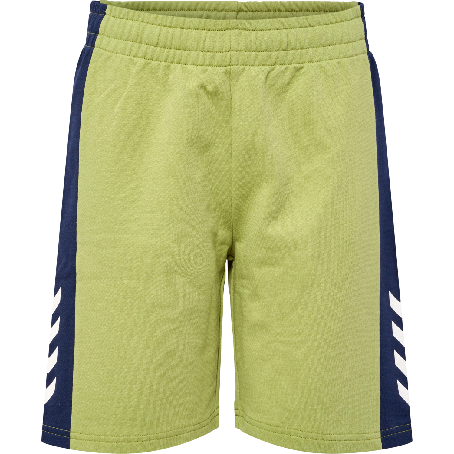 hmlRUSH BLOCK SHORTS, GREEN OLIVE, packshot