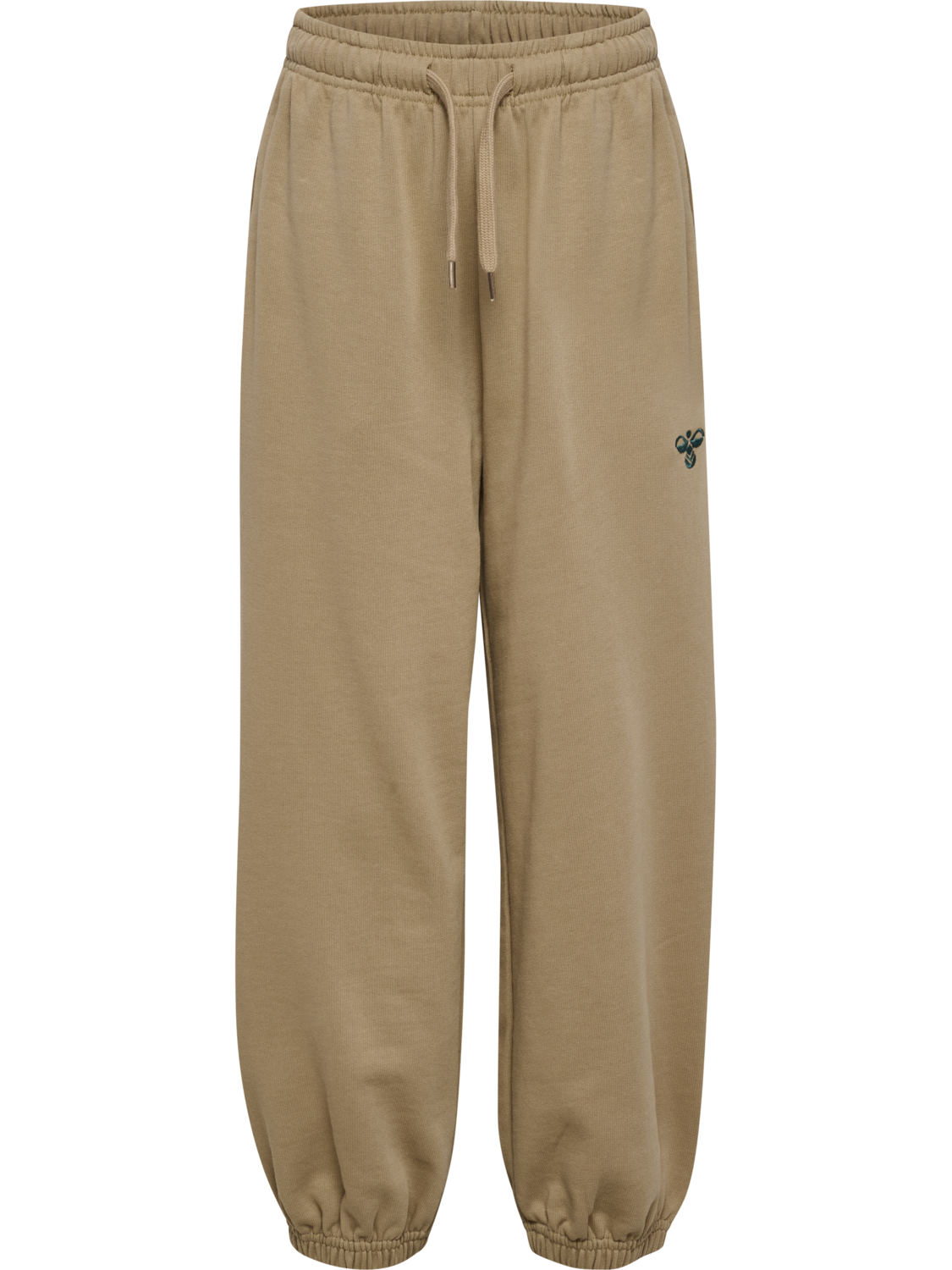 hmlJR JUMP BOXY ELASTIC SWEATPANTS, SILVER MINK, packshot