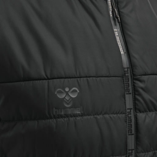 hmlNORTH WAISTCOAT, BLACK/ASPHALT, packshot