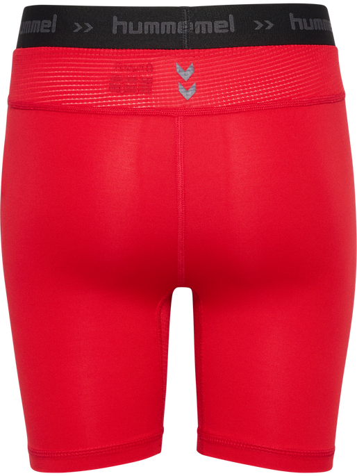 HUMMEL FIRST PERFORMANCE KIDS TIGHT SHORTS, TRUE RED, packshot