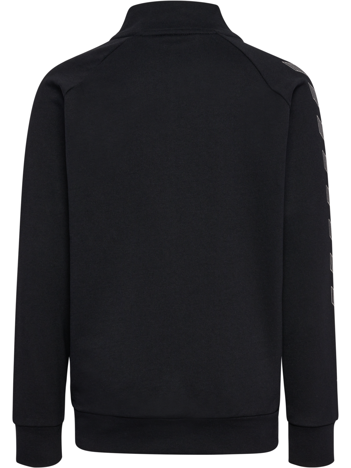 hmlMOVE GRID COTTON ZIP JACKET KIDS, BLACK, packshot