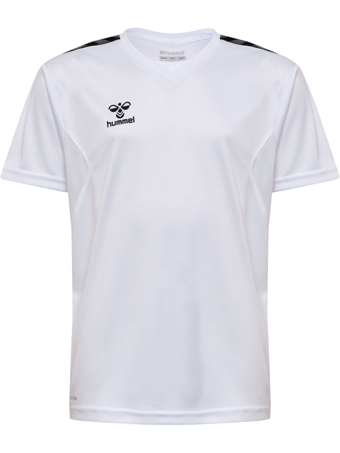 hmlAUTHENTIC PL JERSEY S/S KIDS, WHITE, packshot