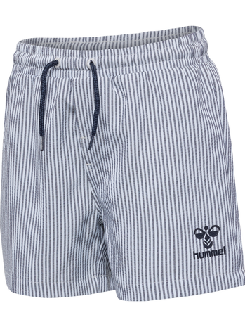 hmlSURFO BOARD SHORTS, NAVY BLAZER/BRIGHT WHITE