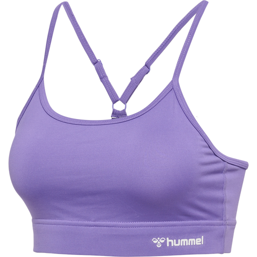 hmlMT CHIPO PADDED SPORTS BRA, PAISLEY PURPLE, packshot