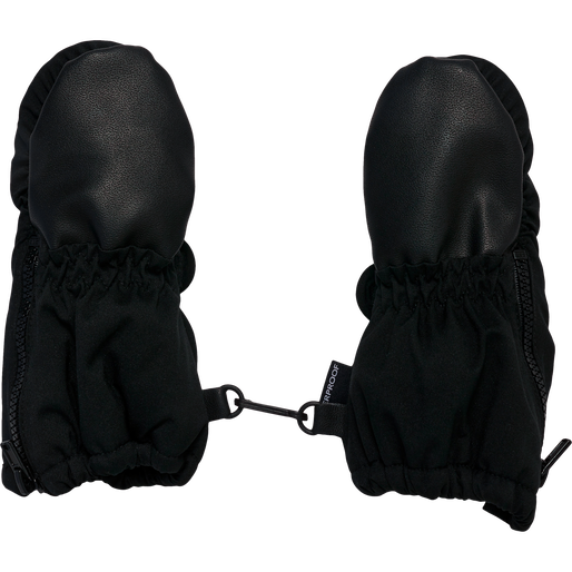 hml IGLO MITTENS, BLACK, packshot
