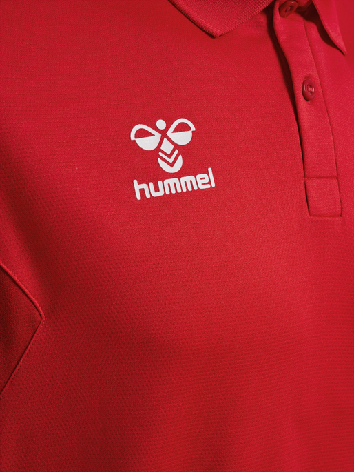 hmlAUTHENTIC FUNCTIONAL POLO, TRUE RED, packshot