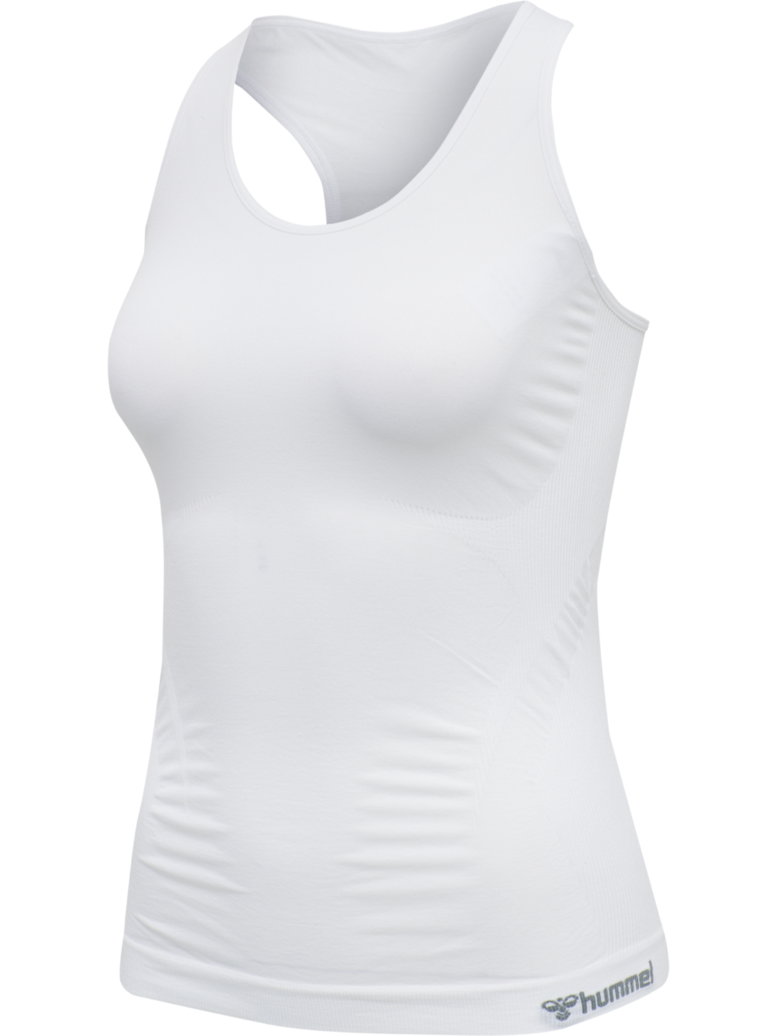 hmlTIF SEAMLESS TOP, WHITE, packshot