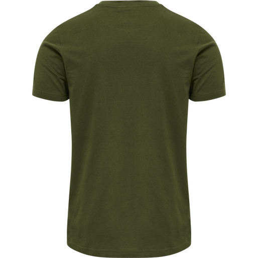 hmlLEGACY T-SHIRT, RIFLE GREEN, packshot