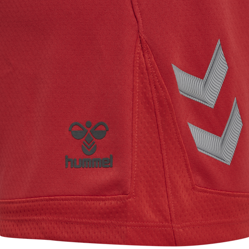hmlLEAD WOMENS POLY SHORTS, TRUE RED hmlLEAD WOMENS POLY SHORTS, TRUE RED, packshot