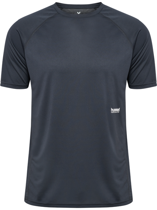 hmlPULSE WORKOUT T-SHIRT S/S, EBONY hmlPULSE WORKOUT T-SHIRT S/S, EBONY, packshot